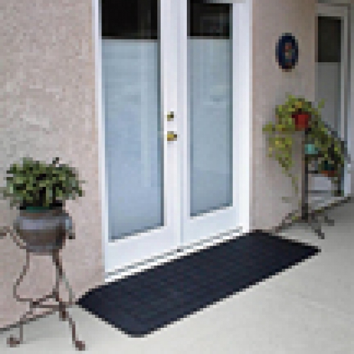 PVI Rubber Threshold Patio
